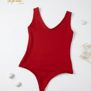 Blusa de mujer body rojo
