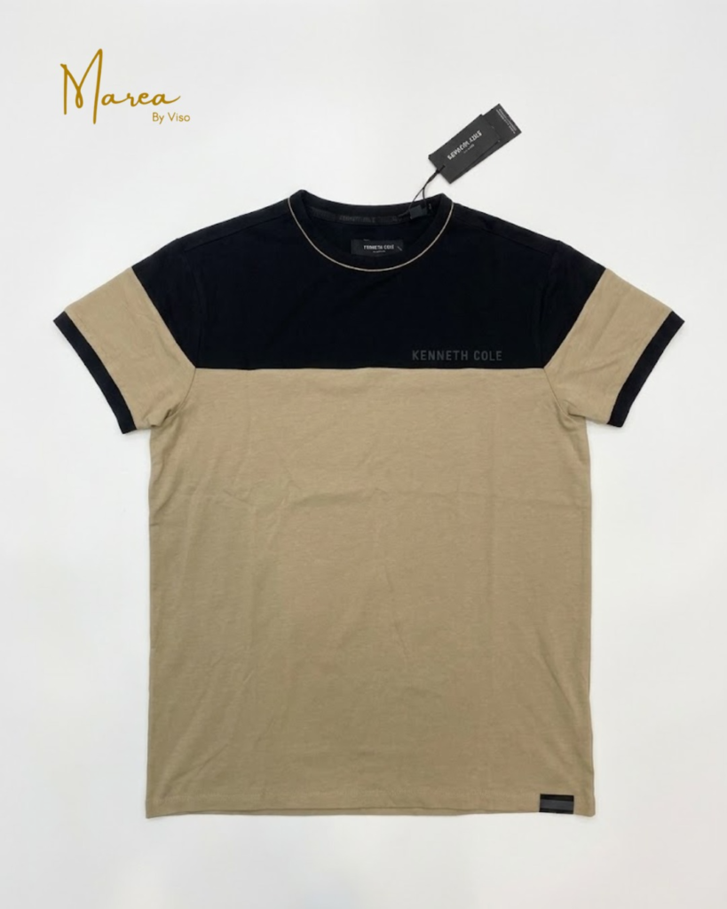 Sueter de hombre café claro con negro