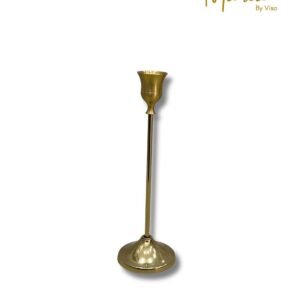 Candelabro x1 dorado