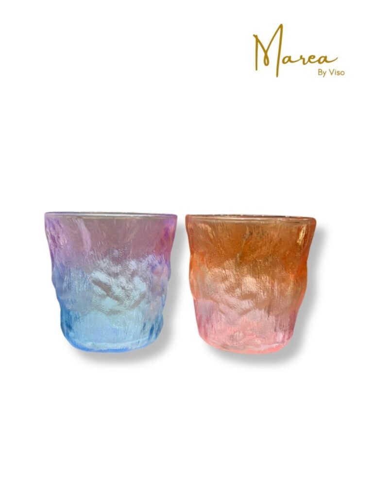 Vasos coloridos degradados
